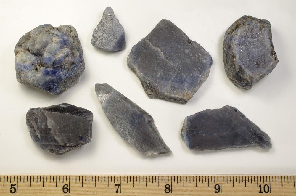 Fantasia Large Blue Sapphire Rough Stones 18 Lb