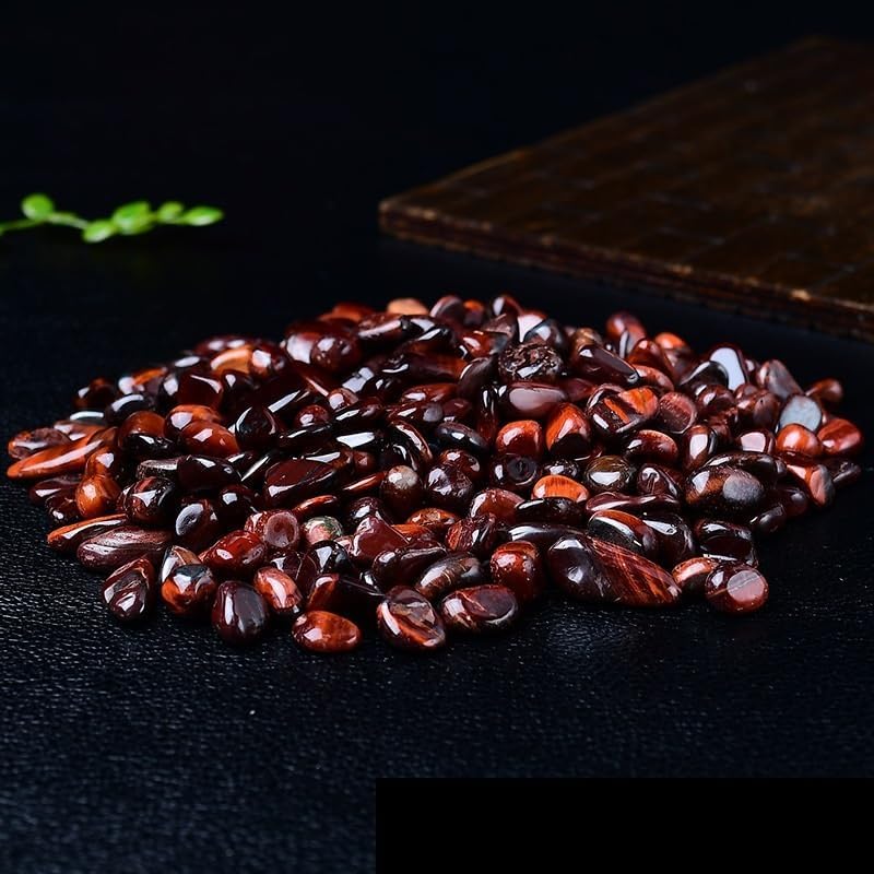 NASTYA Red Tiger Eye Crystal Gravel 9-12mm 1000g