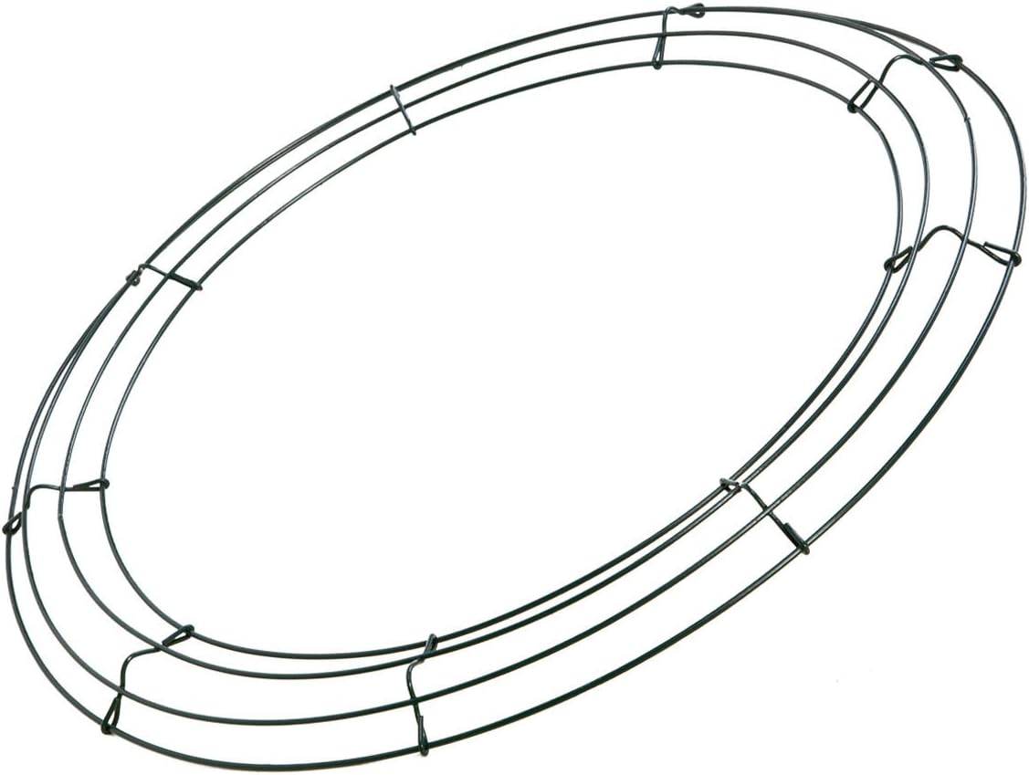Panacea 36008 Wire Wreath Frame Black