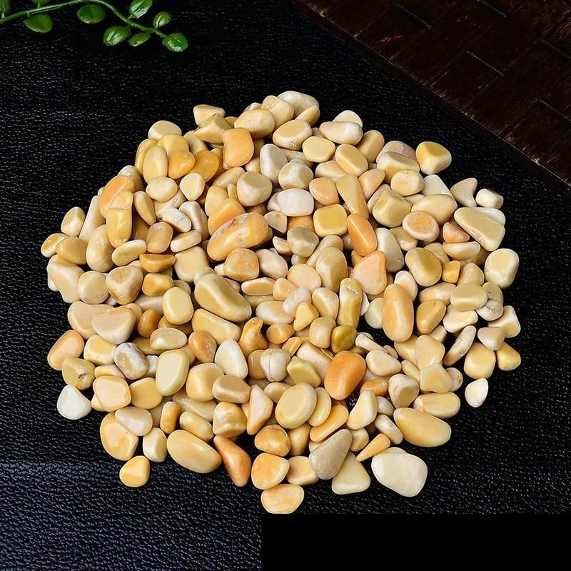 NASTYA Natural Topaz Crystal Gravel for Fountain and Decor
