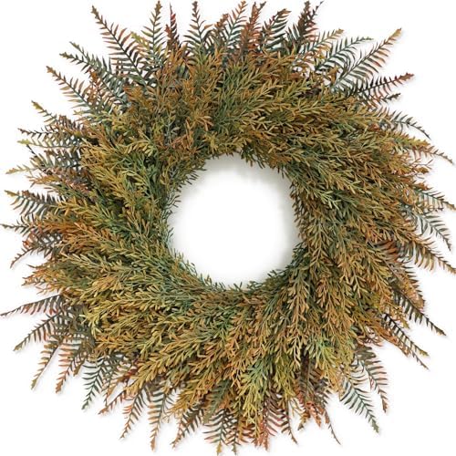 26 Fall Wreath for Front Door and Porch Decor