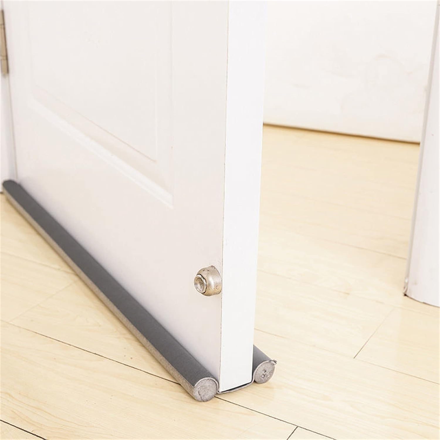 Oversized Foam Draft Stopper for Door Sealing 36 Inch Gray