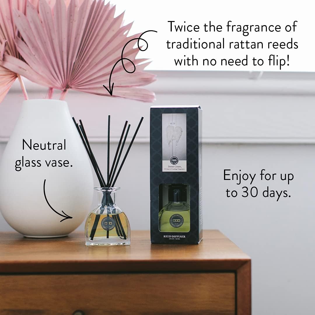 Bridgewater Candles Sweet Grace Reed Diffuser Set