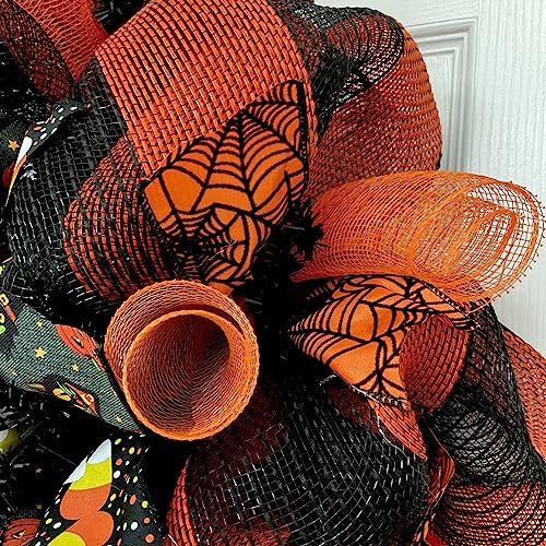 Scaredy Cats Welcome Halloween Wreath