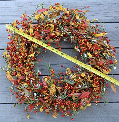 The Wreath Depot Appalachia Berry Silk Fall Door Wreath