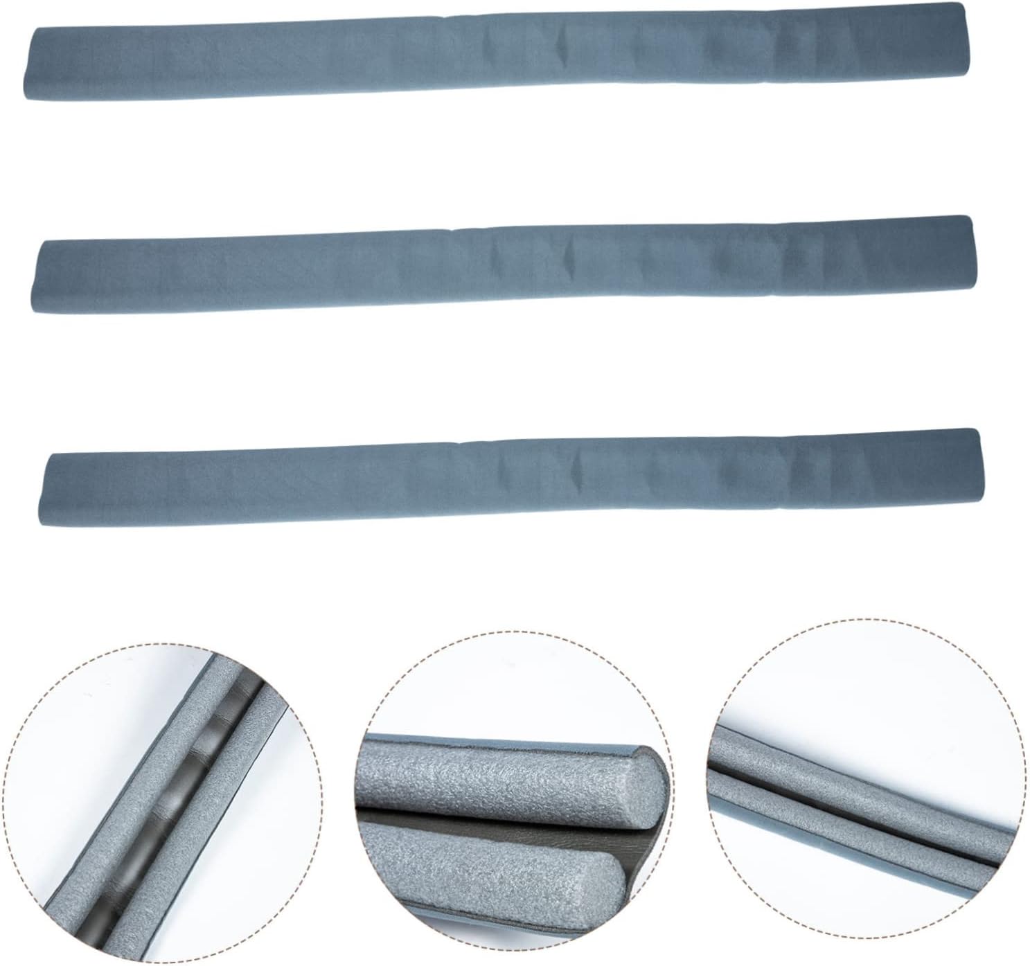 Jojofuny 3pcs Door Bottom Sealing Strip Windproof Draft Stopper