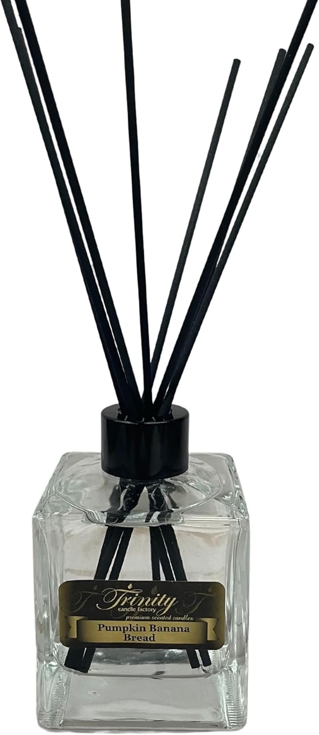 Trinity Candle Factory Pumpkin Pie Reed Diffuser Oil Kit 6 oz