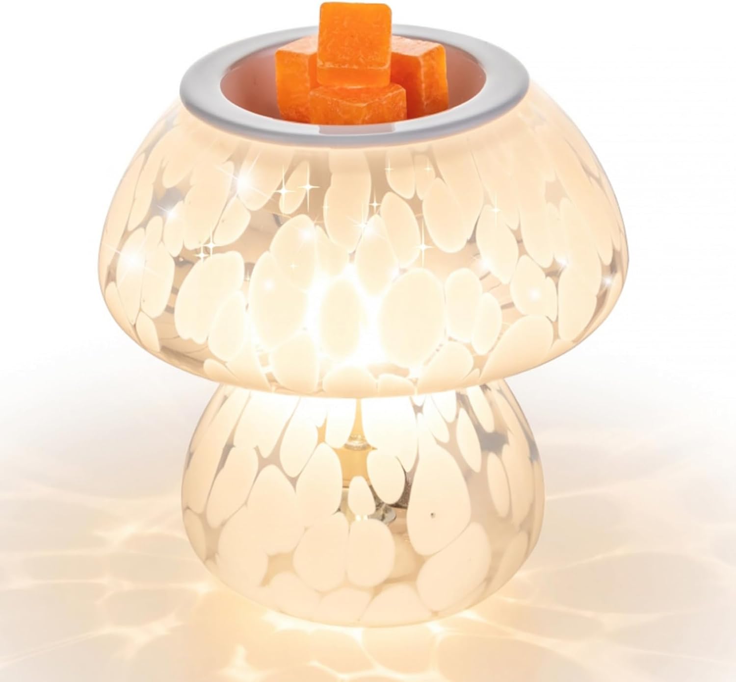 Candeldo Mushroom Wax Melter Warmer with Light