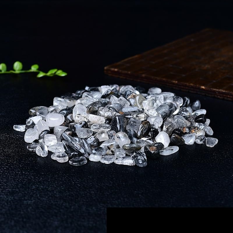 Natural Black Crystal Gravel 9-12mm for Fountain Decoration