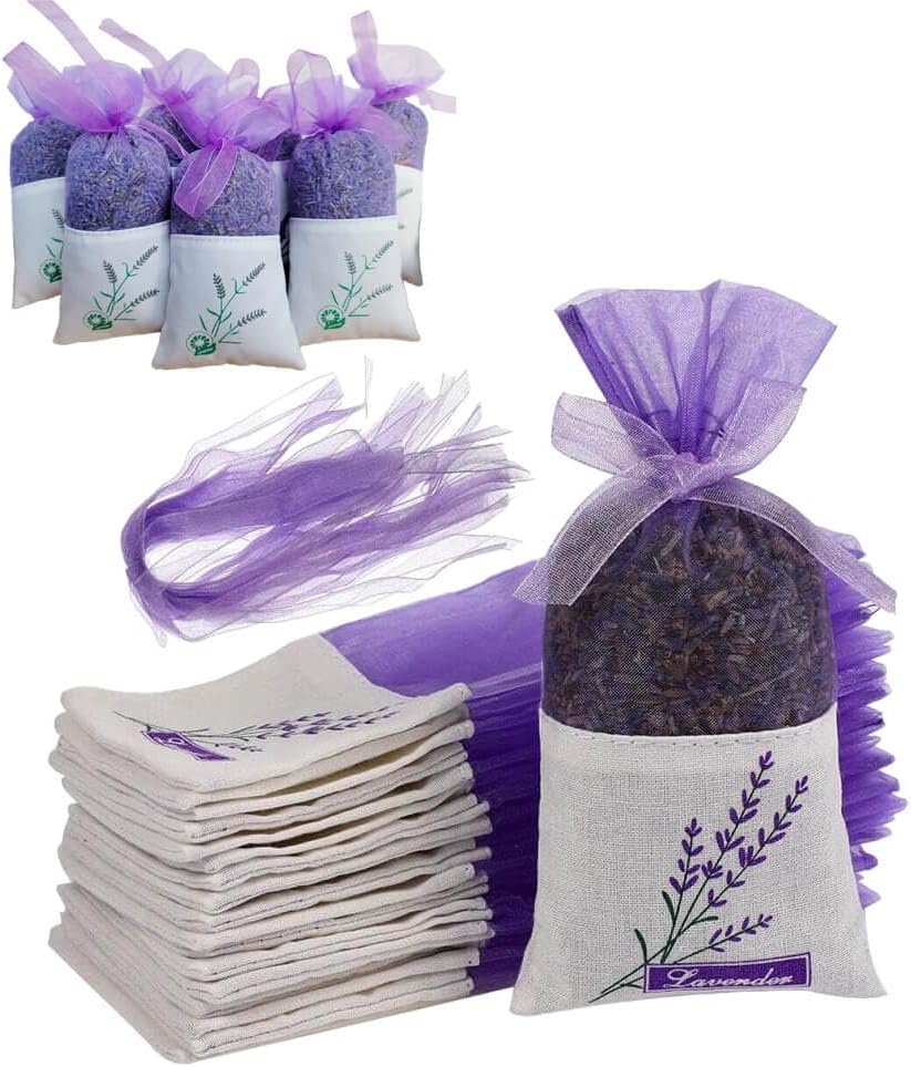 Soft Cotton Lavender Sachet Bags 2050100PCS