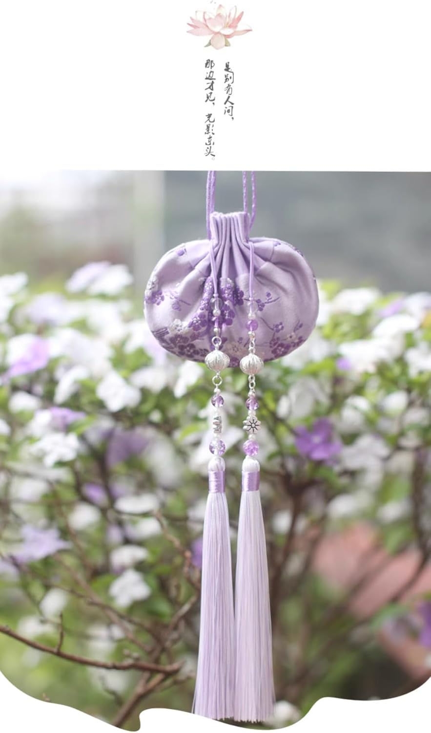 Fragrant Sachet Tassels for Hanfu Flower Bags Decor