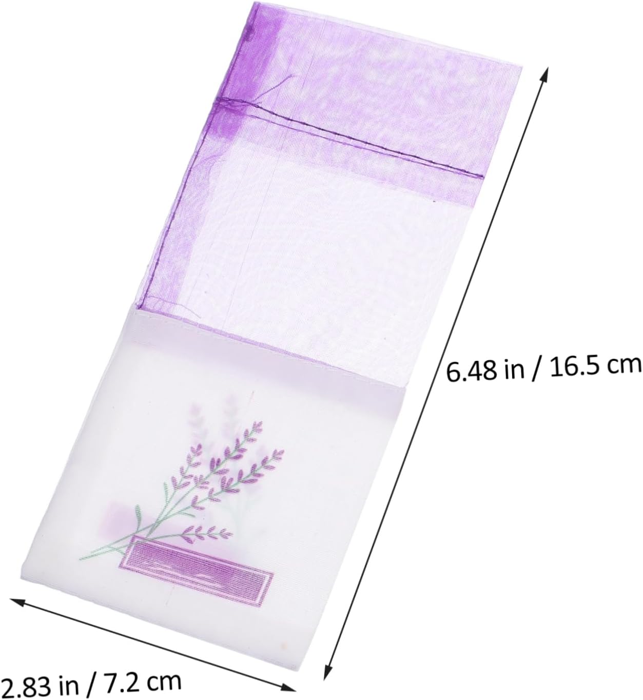25 Pack Lavender Sachet Bags with Ribbons