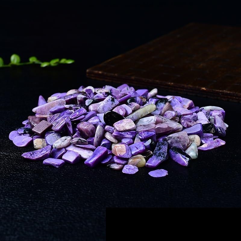 NASTYA Natural Amethyst Crystal Gravel 5-7mm 500g