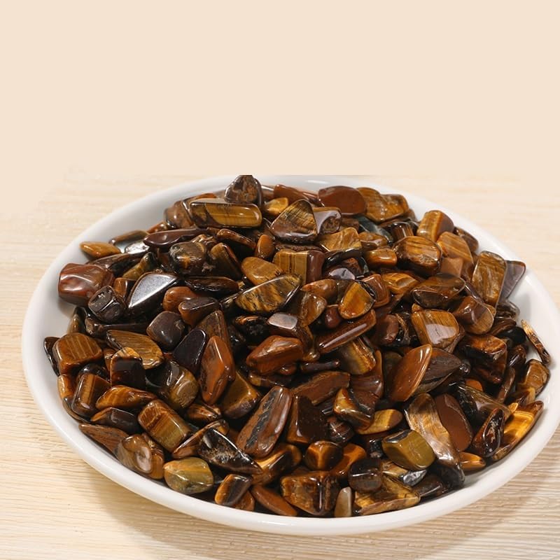 NASTYA Natural Tiger Eye Crushed Stones Decorations