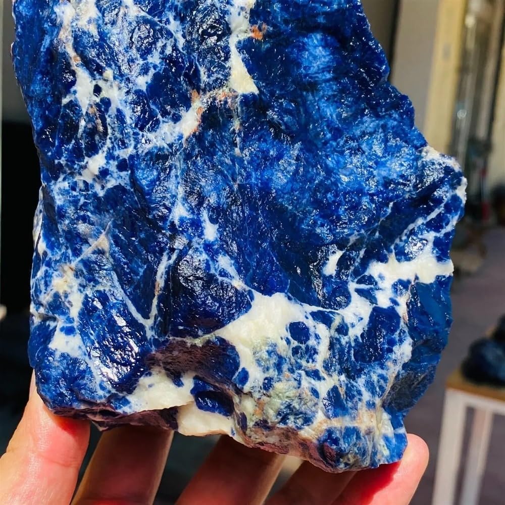 KatLin Sodalite Rock Crystal Healing Stones 350-400g