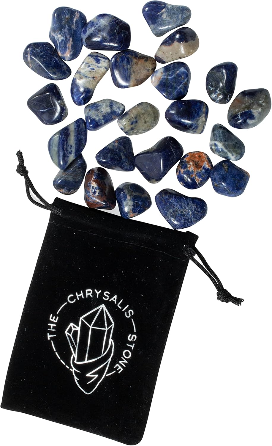 Tumbled Sodalite Stone 075 - 125 1 Pc