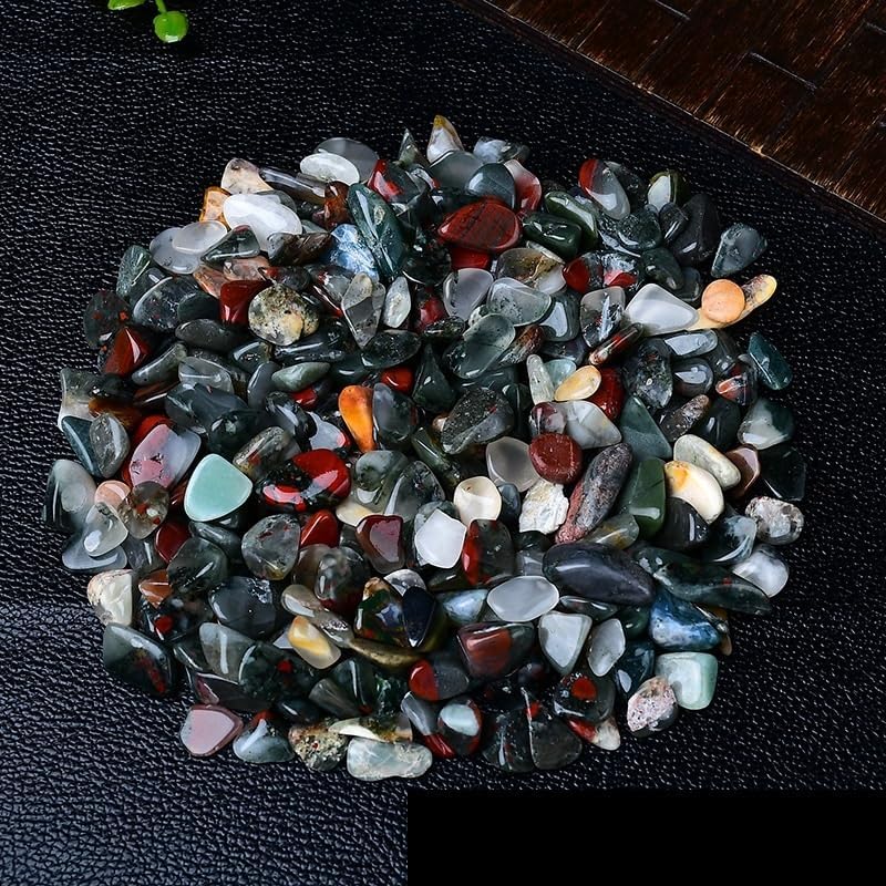 NASTYA Natural Dragon Blood Stone Gravel 7-9mm 1000g