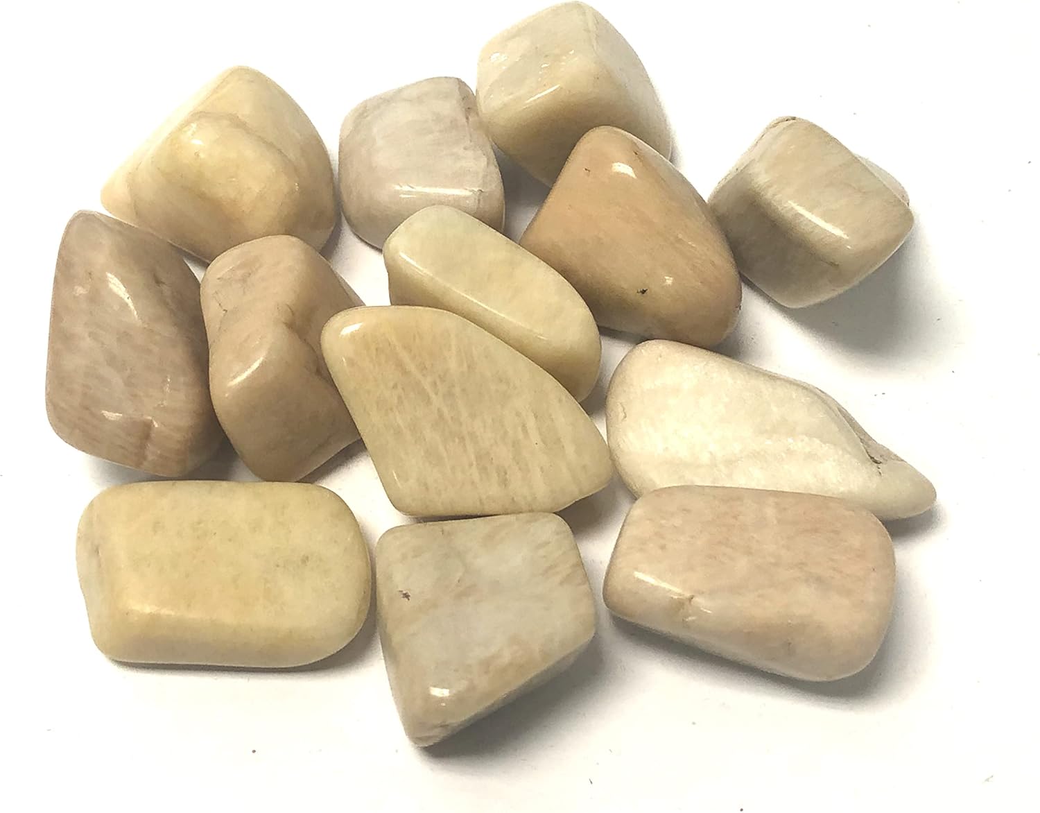 Zentron Crystal Tumbled Feldspar 1 2 Pounds