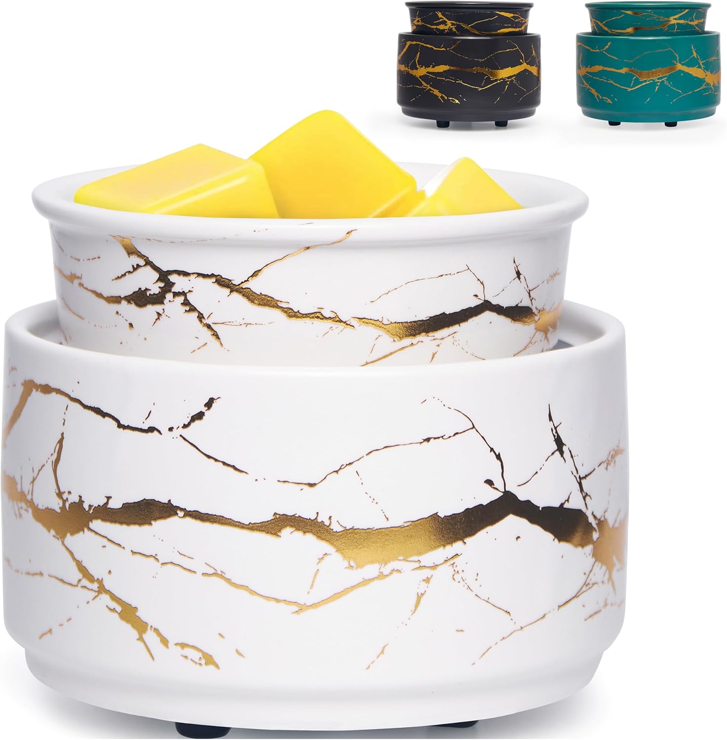 PALANCHY 3-in-1 Wax Melt Warmer Ceramic Electric