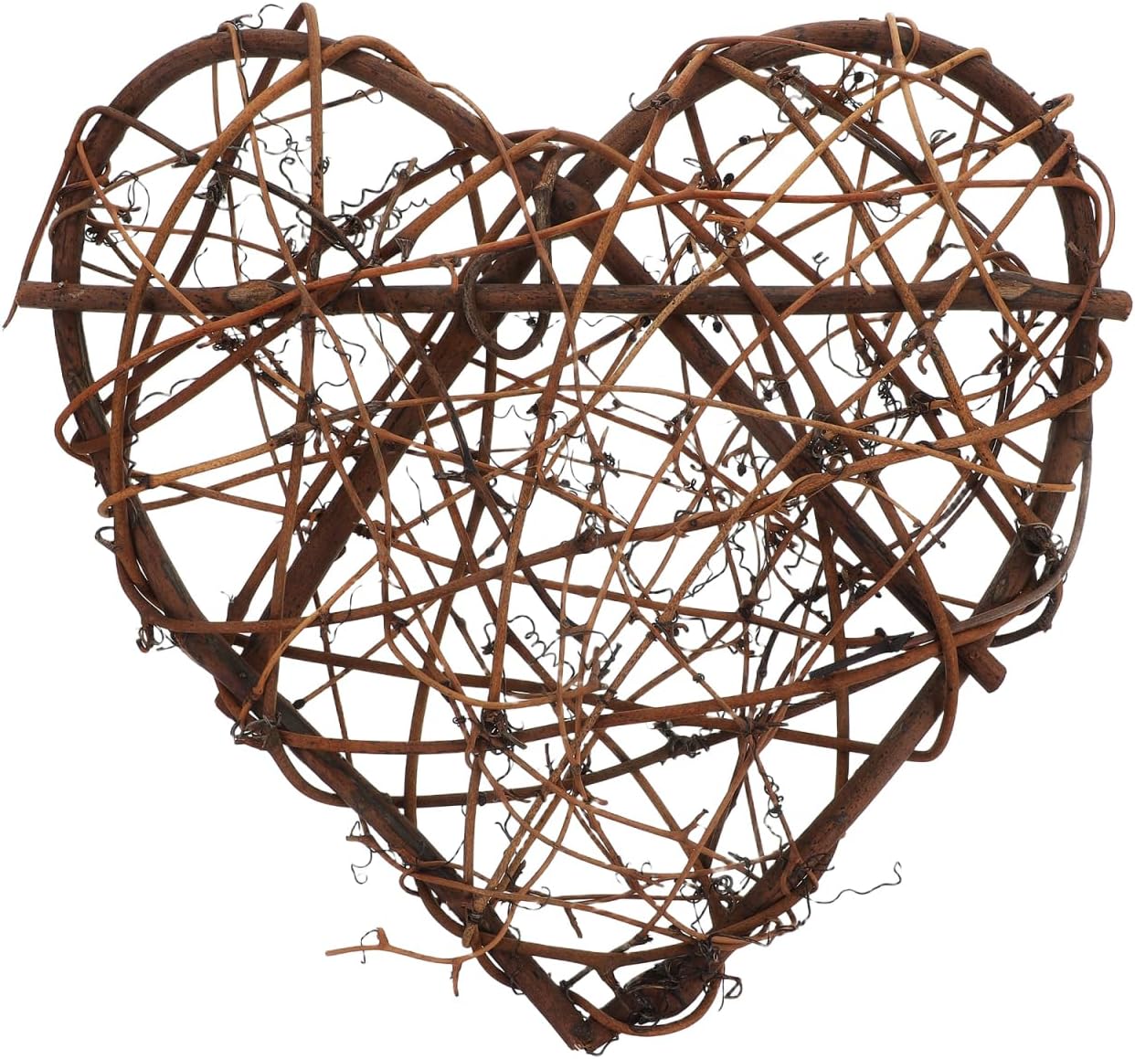 EXCEART 2 Pcs Heart Shaped Wreath Decor