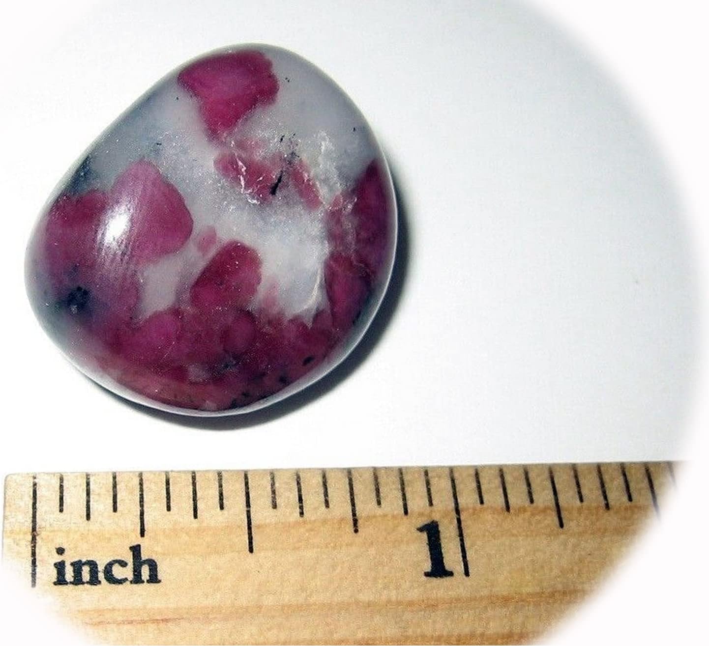New 1 Inch Tumbled Polished Eudialyte Crystal Stone Sweden BI-440RO