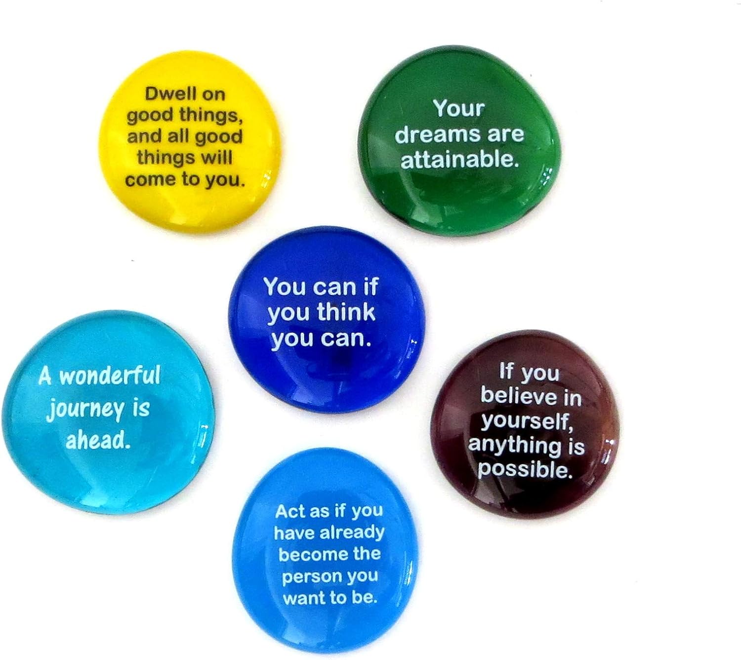 Lifeforce Glass Destiny Stones for Positive Vibes