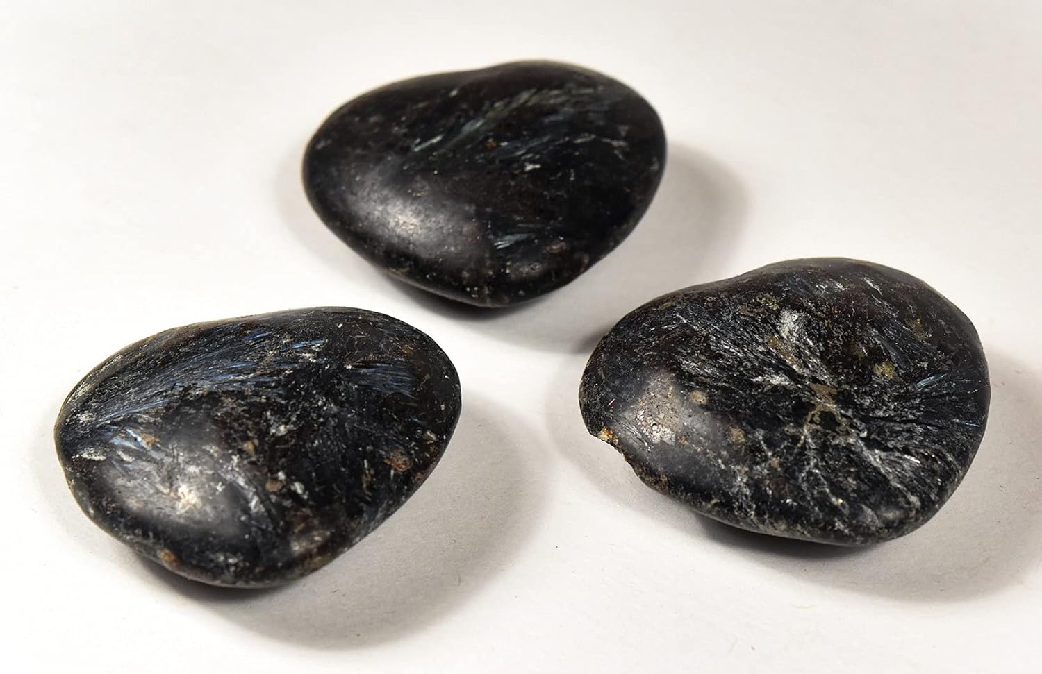 Astrophyllite Heart Crystal Decor Stones