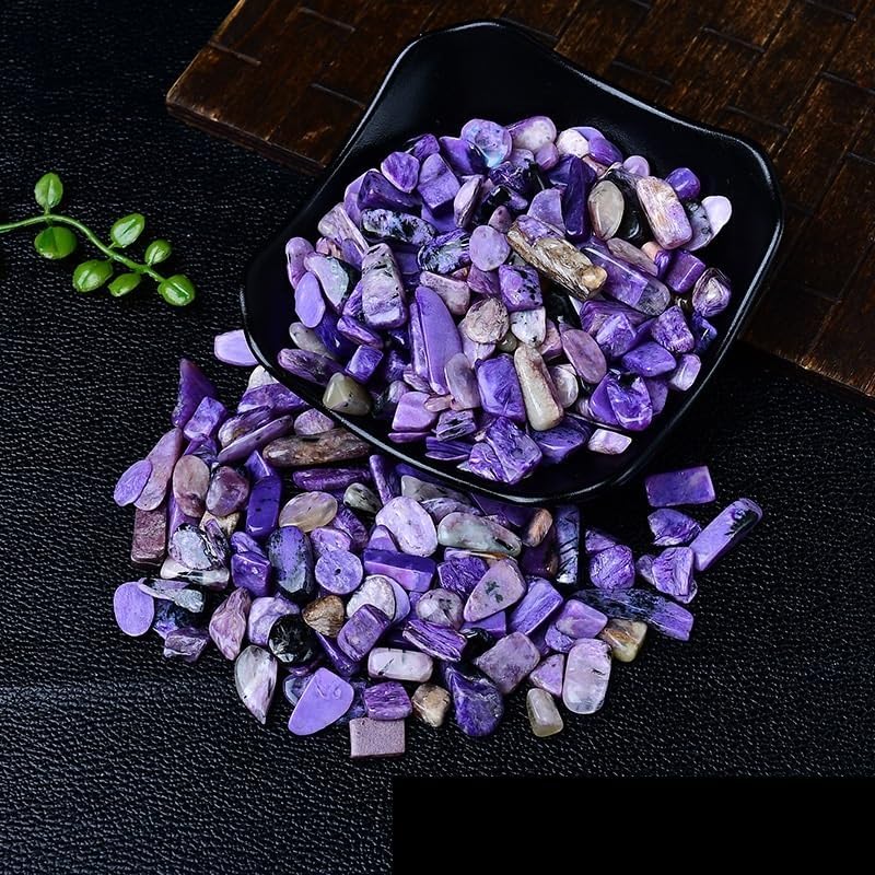 NASTYA Natural Amethyst Crystal Gravel 5-7mm 500g