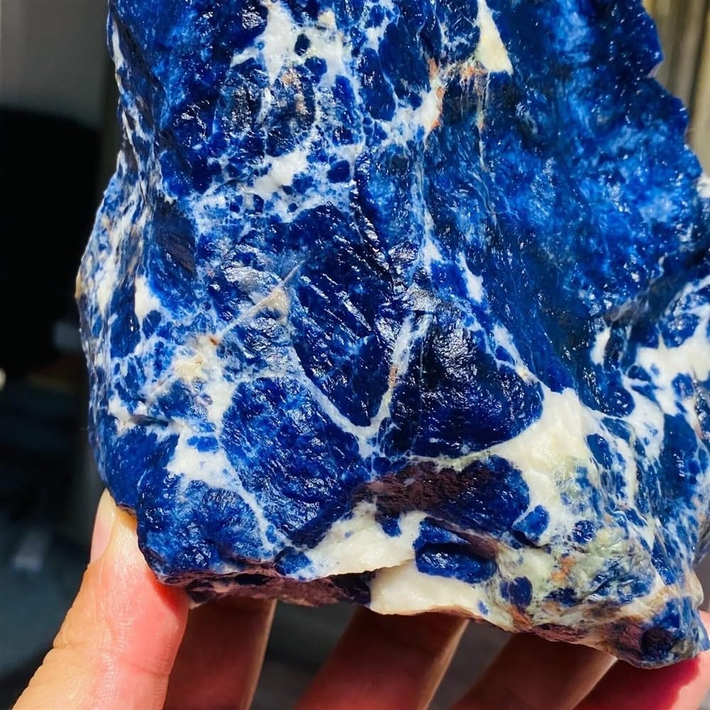 KatLin Sodalite Rock Crystal Healing Stones 350-400g