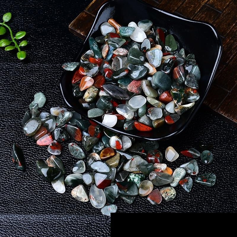 NASTYA Natural Dragon Blood Stone Gravel 7-9mm 1000g