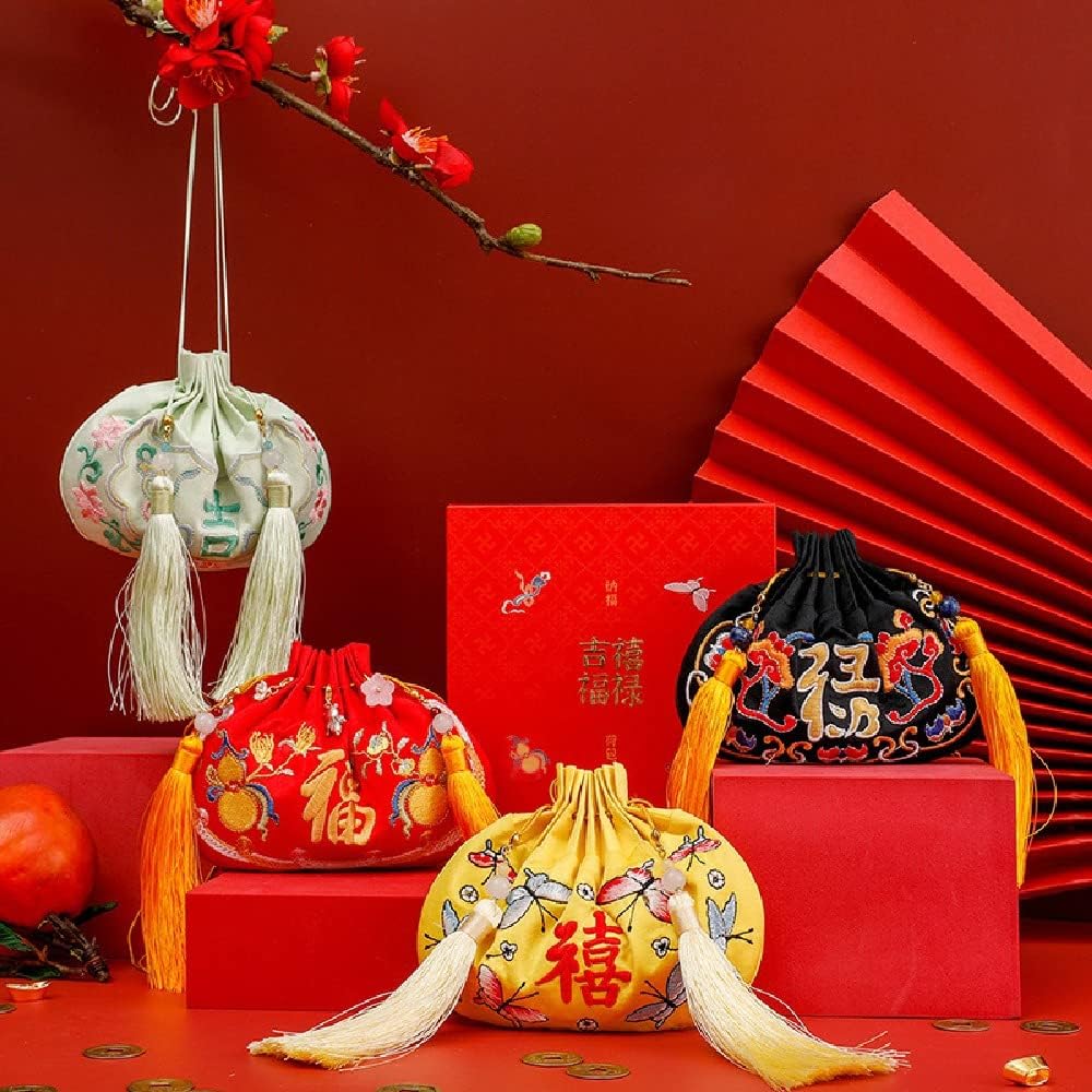 Quenny Chinese Style Lake Green Sachet Bag