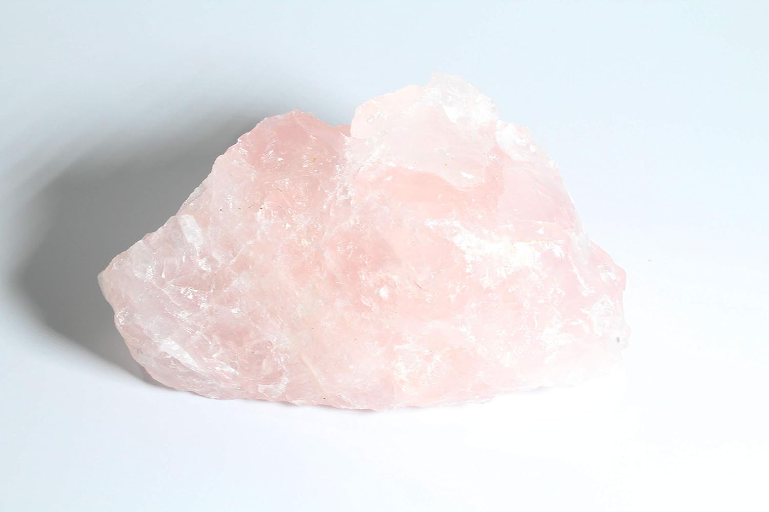 Large Rough Rose Quartz Chunk - Natural Healing Stone for Decor and Crystal Use
