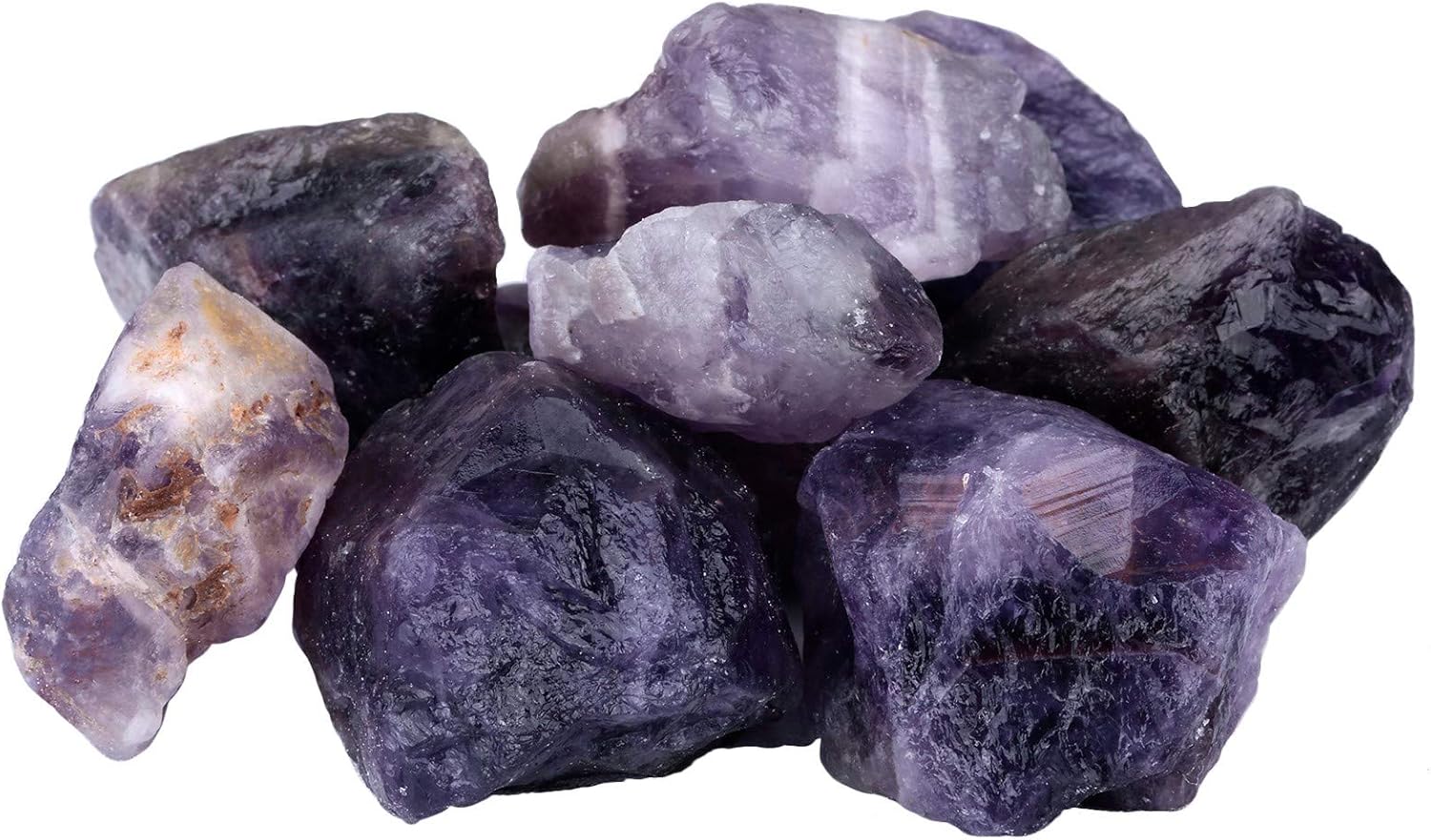 Amogeeli 1LB Natural Raw Stones for Healing and Decor