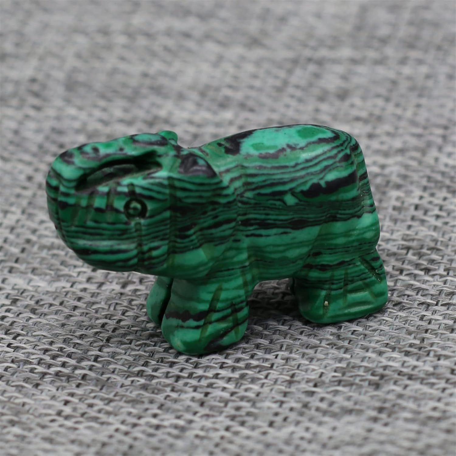 Blue Turquoise Elephant Statue Home Decoration