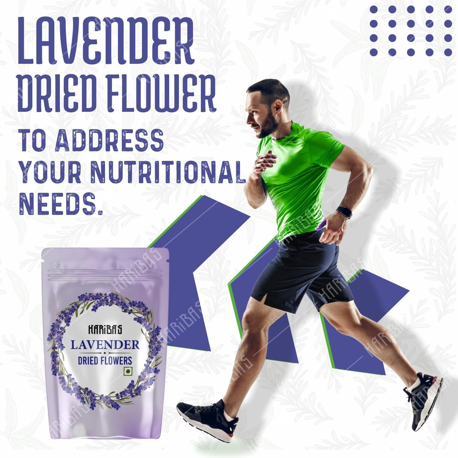 Organic Dried Lavender Flowers 20gm for Tea and Bath