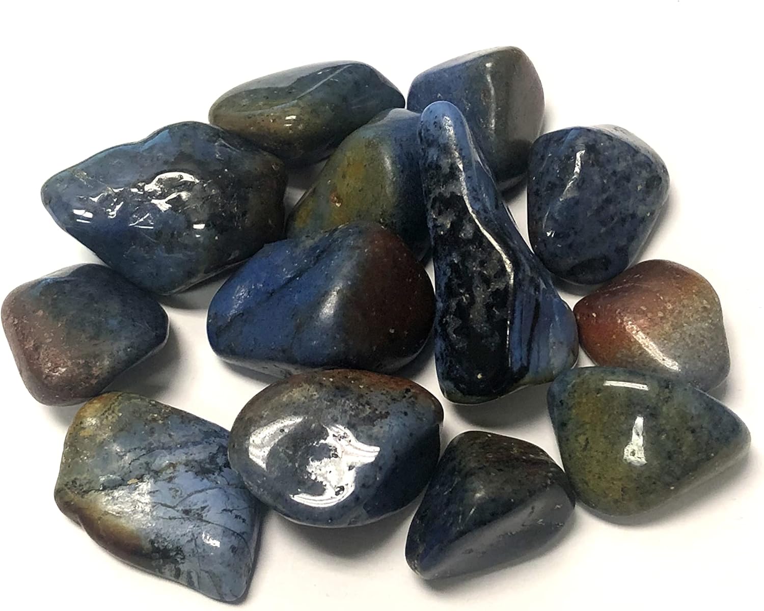 Tumbled Dumortierite - 12 Pound Collection