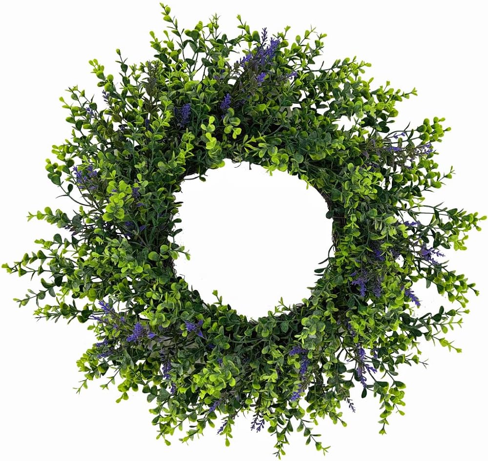 18 Inch Spring Wreath for Front Door Decor