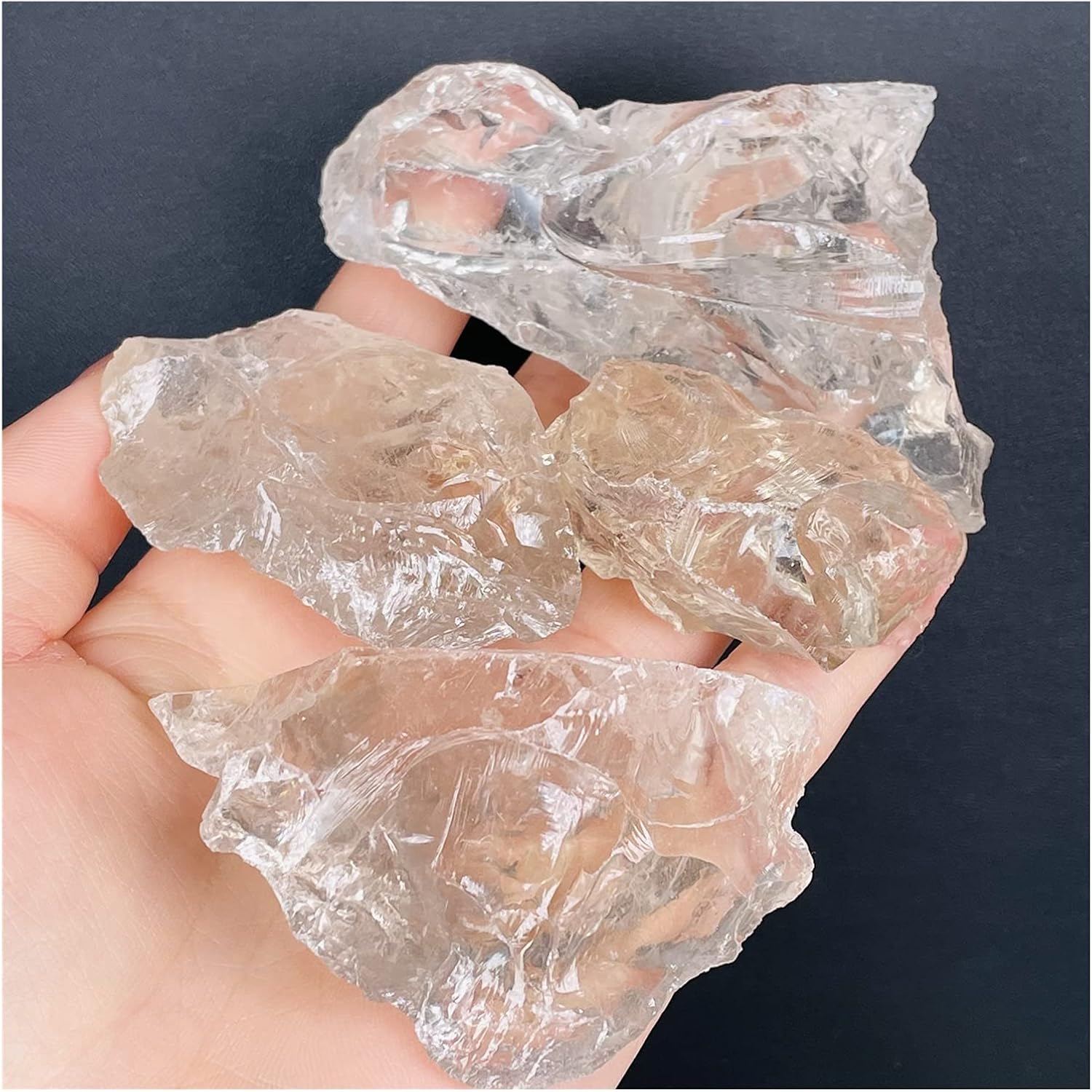 FIDEMM Natural Crystal Rough for Healing and Feng Shui