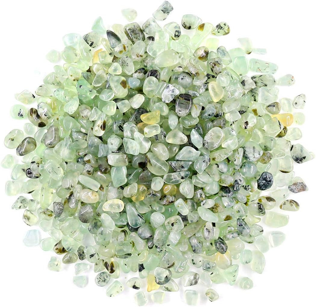 Swpeet Green Aventurine Tumbled Stones 11lbs for Jewelry and Decor