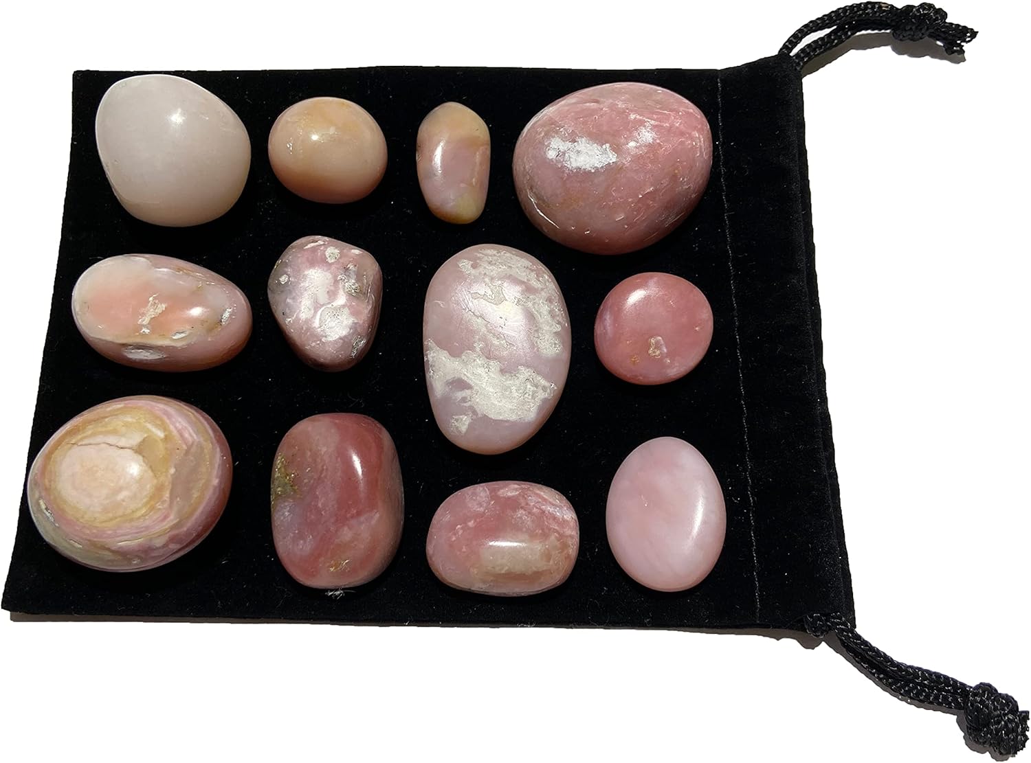 Tumbled Pink Opal 5 Piece Set