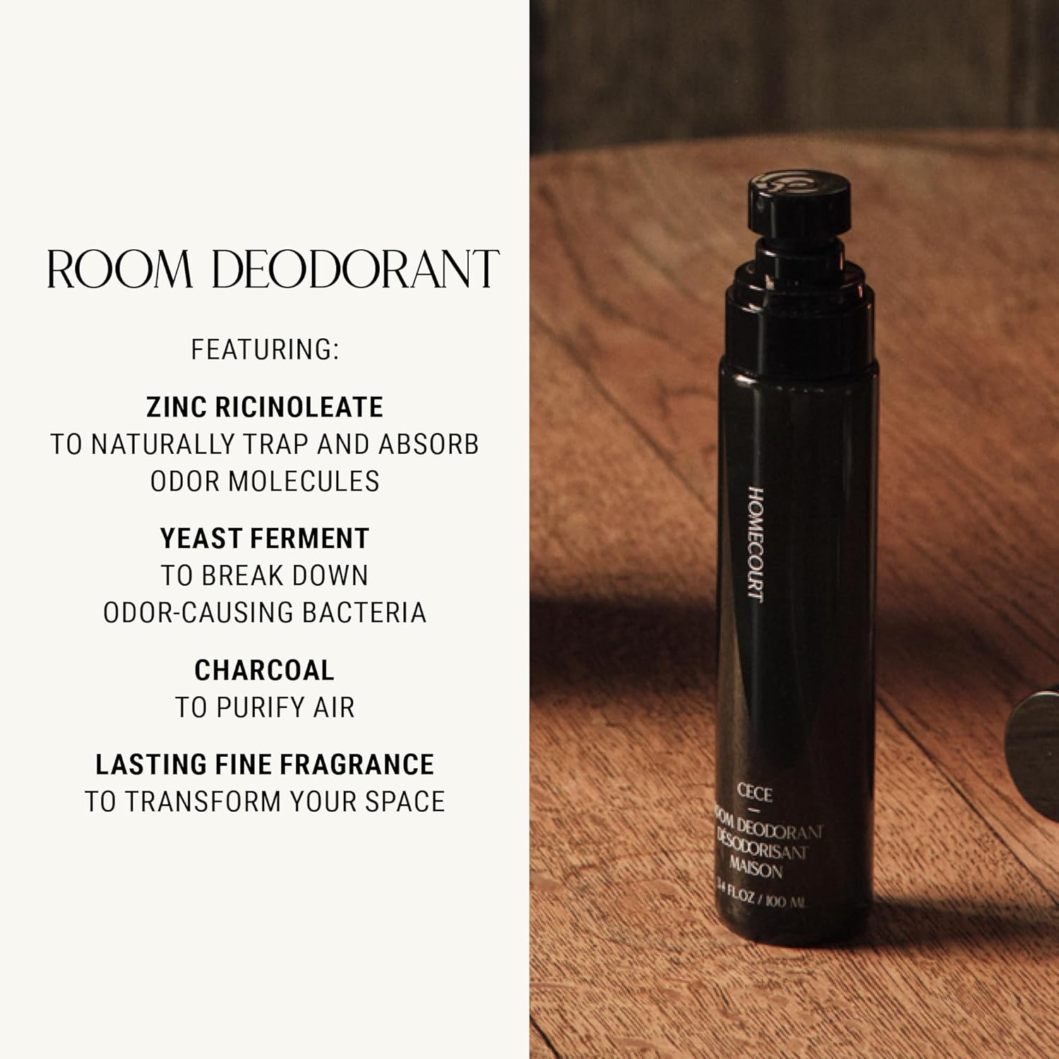 Homecourt Room Deodorant 34 Oz Steeped Rose