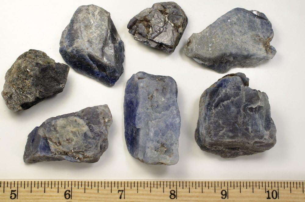 Fantasia Large Blue Sapphire Rough Stones 18 Lb