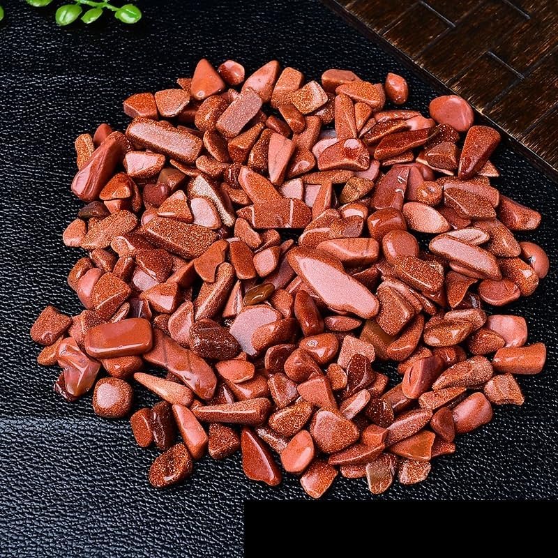 NASTYA Natural Gold Sand Stone Tumbled for Fountain Decor