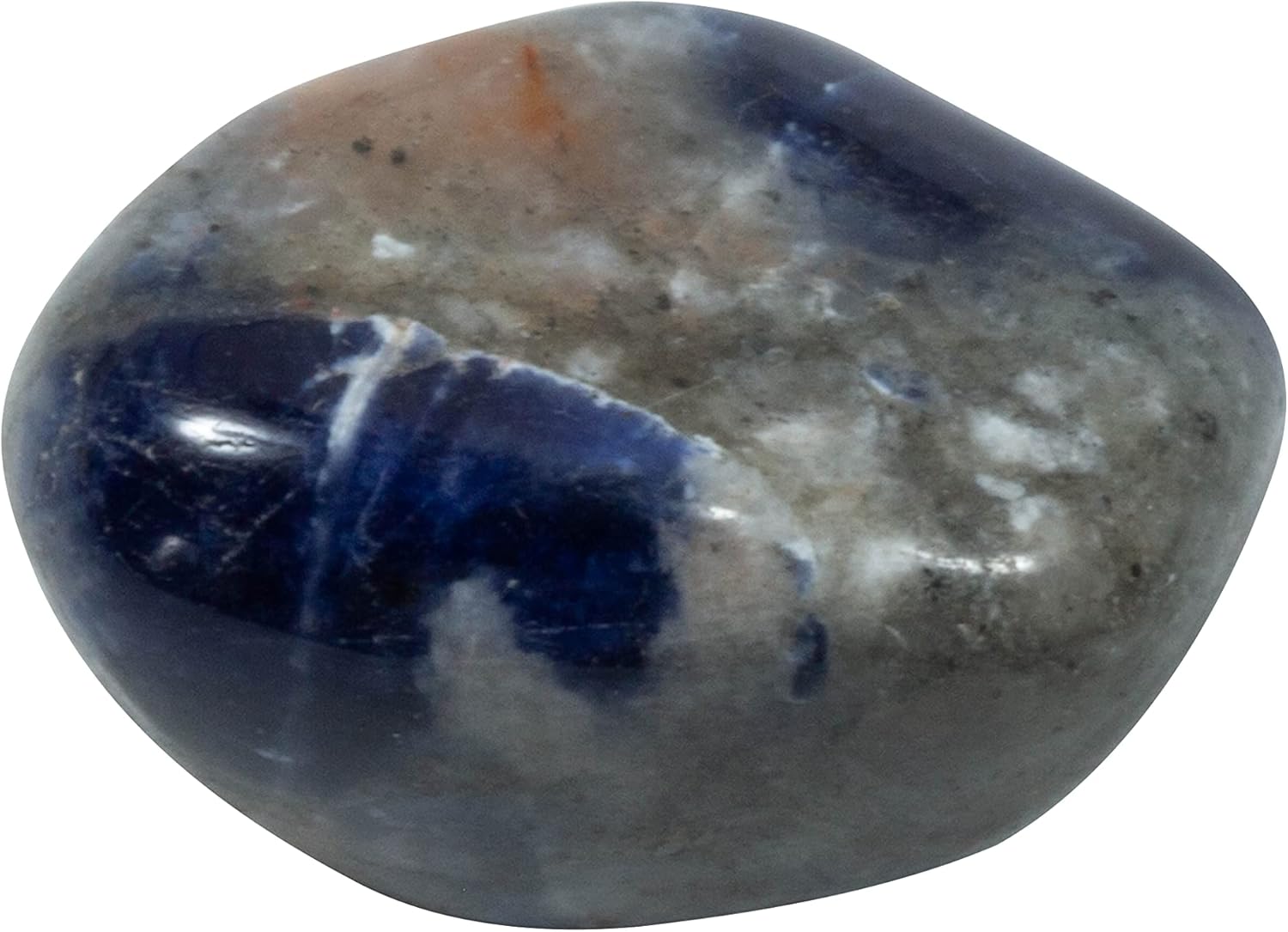 Tumbled Sodalite Stone 075 - 125 1 Pc