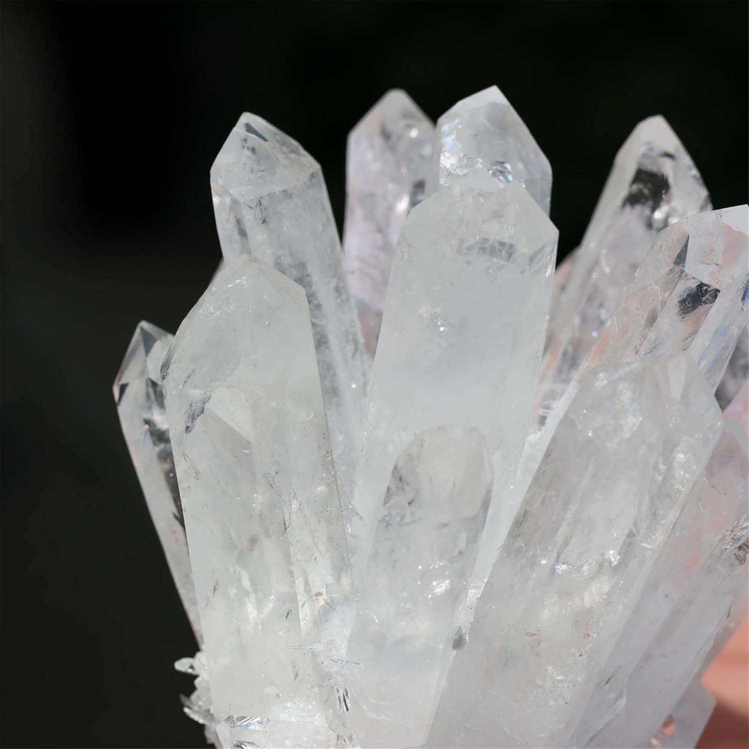 Unique Natural Clear Quartz Crystal Cluster Home Decor Specimen 300400g