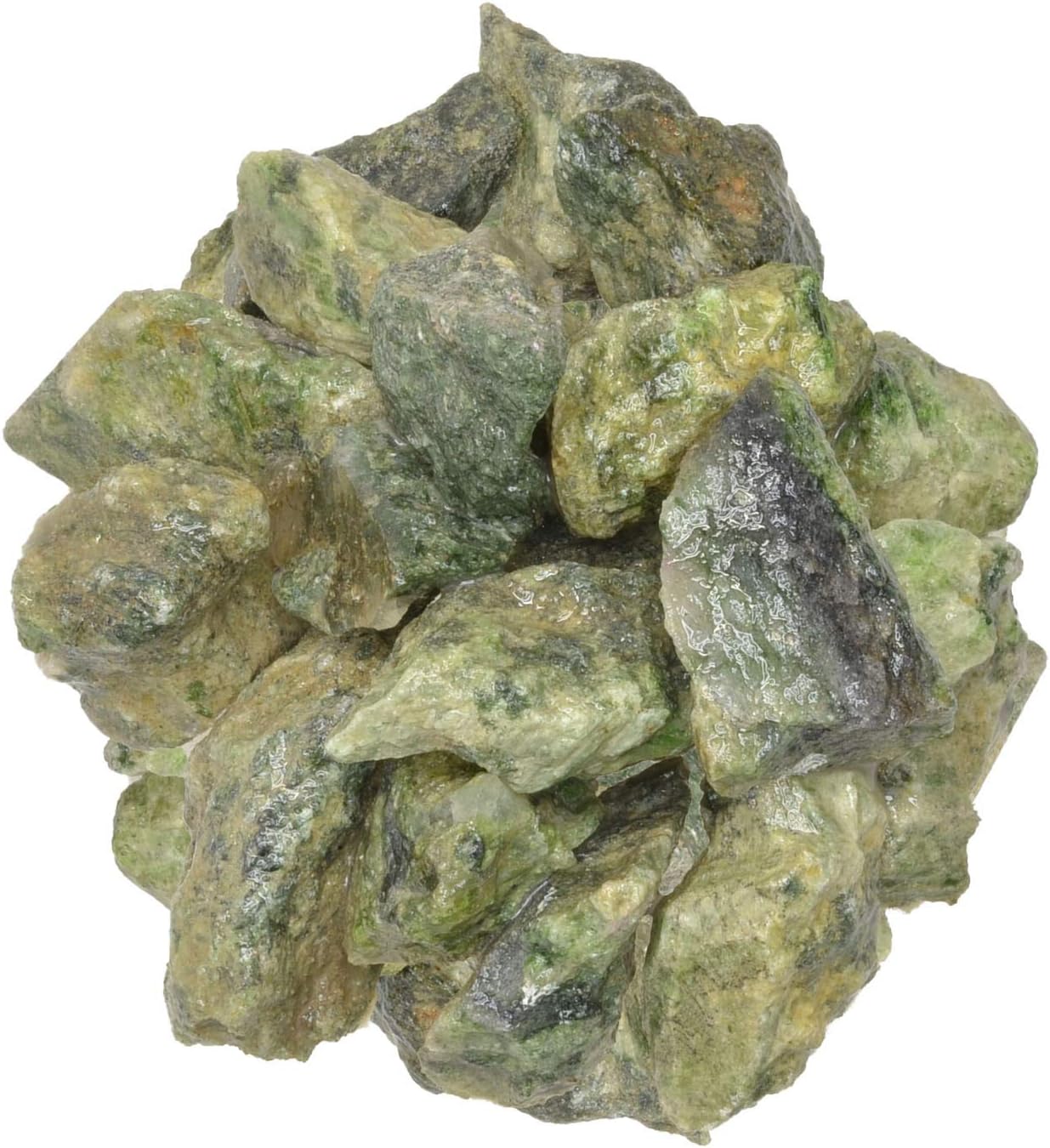 3 lbs Green Diopside Rough Stones from Africa