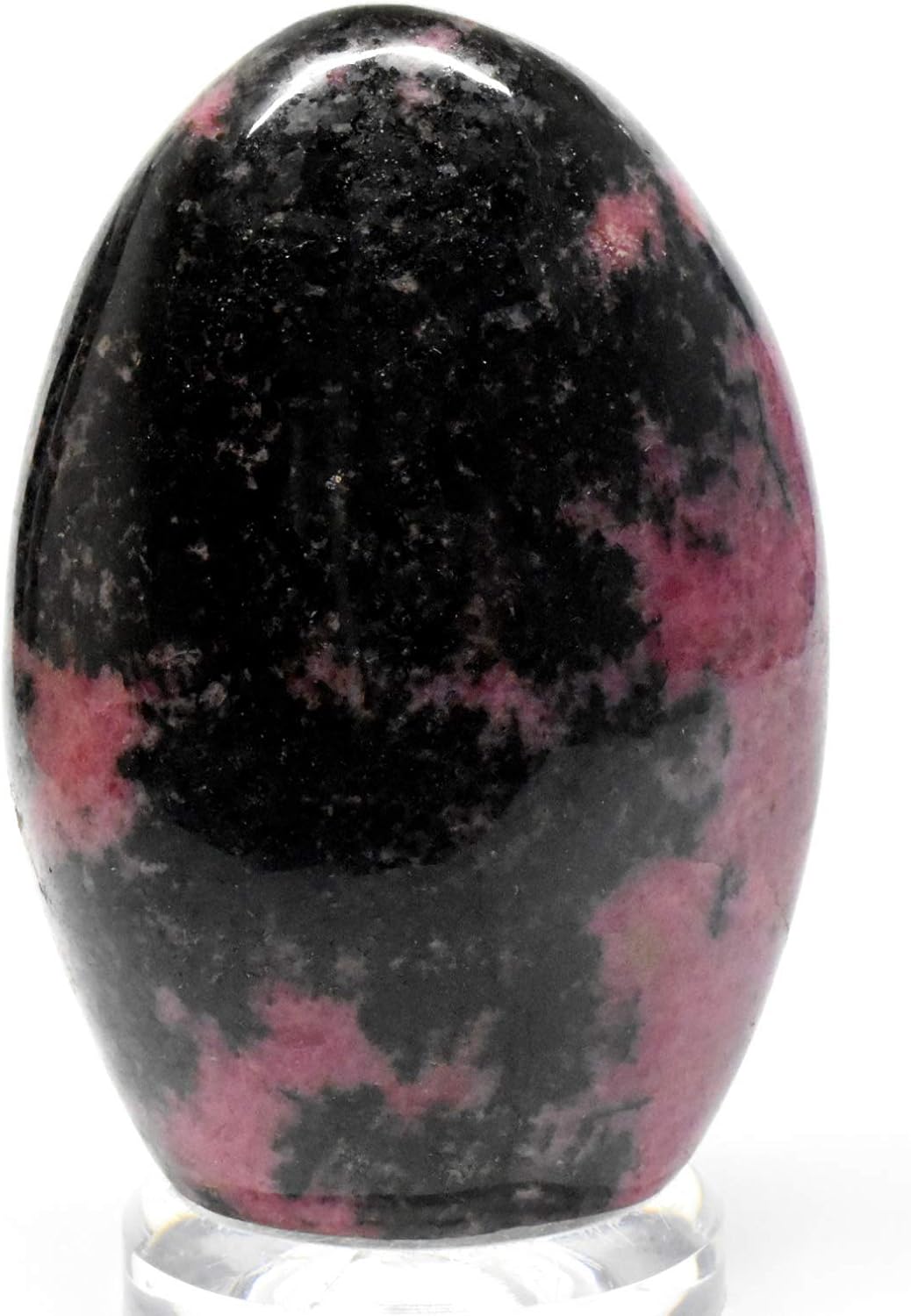 Rich Pink Rhodonite Freeform Specimen - 525g Natural Gemstone Decor