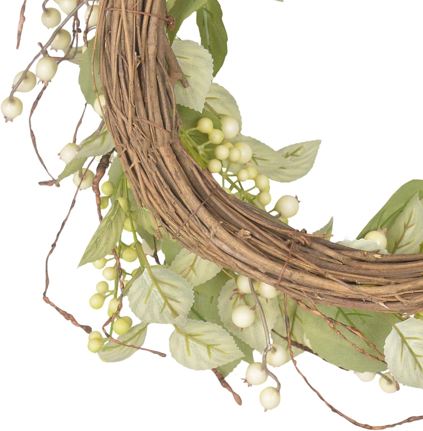 Spring Wreaths for Front Door 21 Inch Artificial Decor