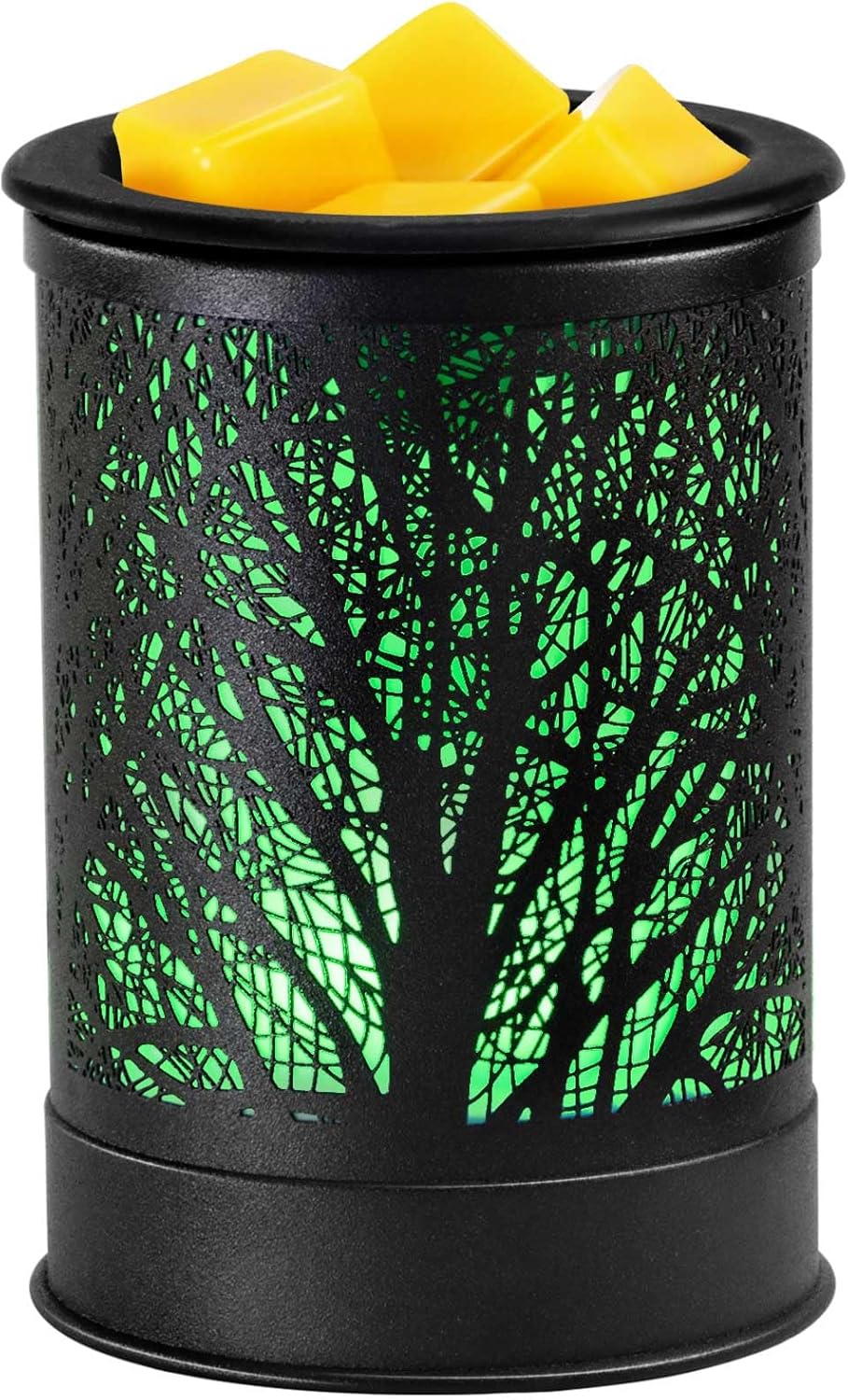 Dialans Scented Wax Melter with LED Light and Silicone Tray