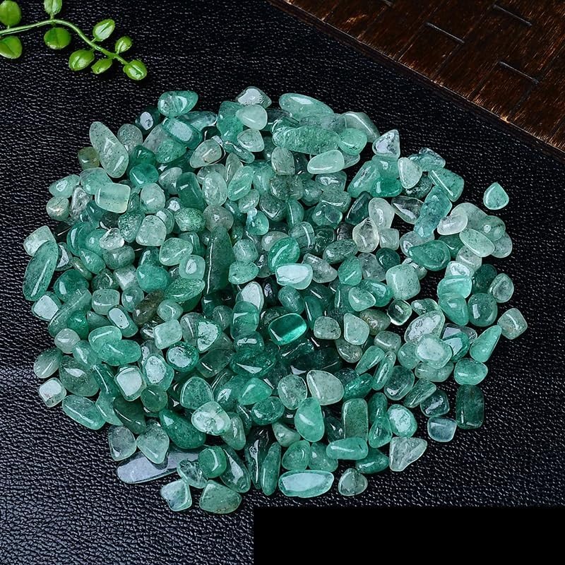 NASTYA Natural Green Crystal Gravel for Fountain Decoration